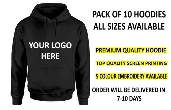 Customizes hoodies