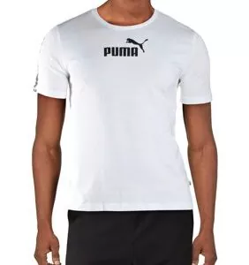 PUMA White T-shirt – Crew Neck