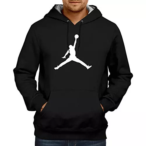 Black Jordan Hoodie For Men’s – Fleece
