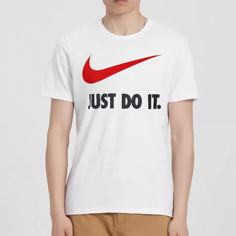 Nike Half sleeves T-shirt – White
