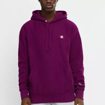 Champion Hoodie For Men’s Purple – Fleece