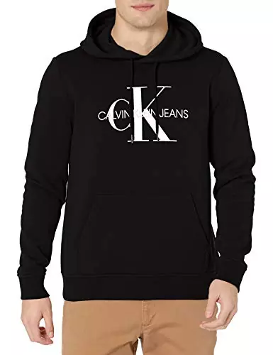 Black Calvin-Klein Hoodie For Men’s