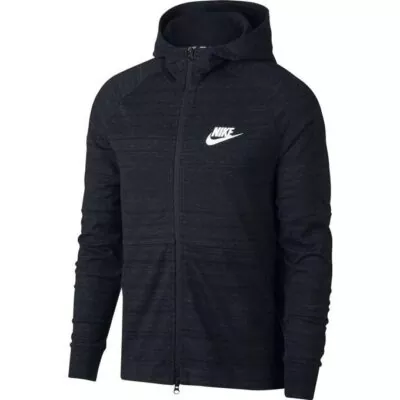 Black Nike Zipper For Men’s – Fleece