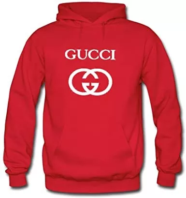 Red Gucci Hoodie For Men’s – Fleece