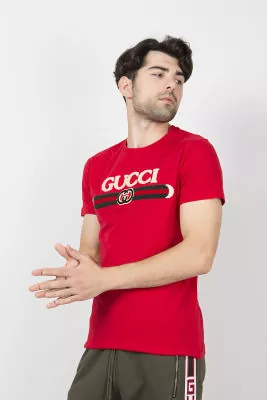 Red Gucci T-shirt For Men