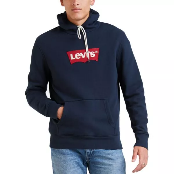 Levi’s Hoodie For Men’s Blue – Fleece