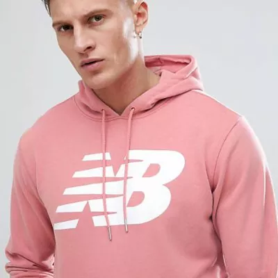 Pink New-Balance Hoodie For Men’s