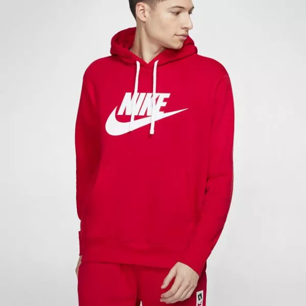 nike-hoodie-red