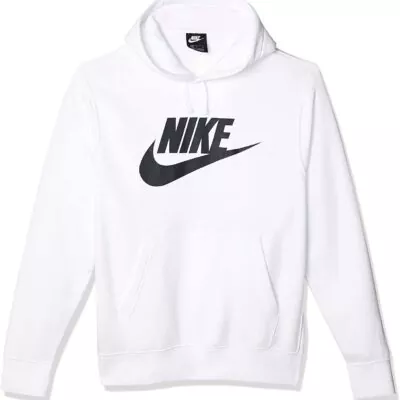 White Nike Hoodie For Men’s – Fleece