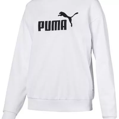 White Puma Sweatshirt For Men’s – Fleece