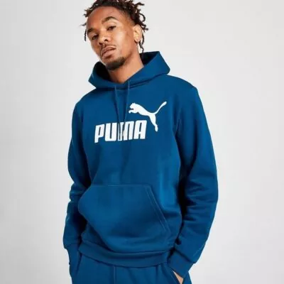 Blue Puma Hoodie For Men’s – Fleece