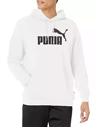 Puma White Hoodie For Men’s – Fleece