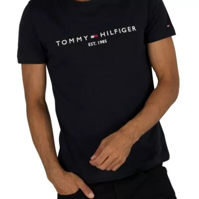 TOMMY MEN HERITAGE T-shirt – Black