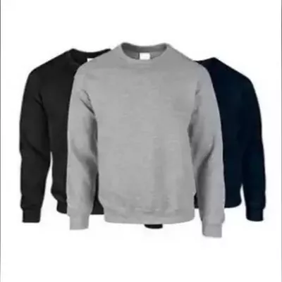 Pack of 3 plain Sweatshirts for Boys and Girls – Fleece