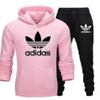 Pink Adidas Tracksuit For Women – Fleece