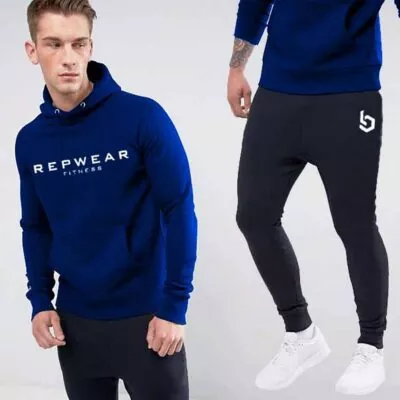 Blue Repwear Men’s Tracksuits – Fleece