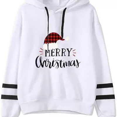 White Christmas Hoodie for Boys and Girls